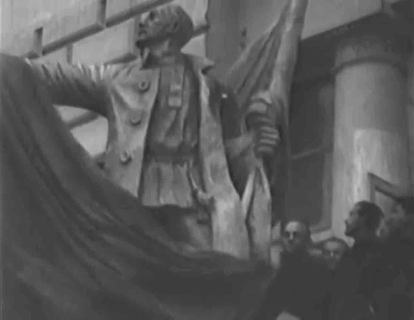 Открытие памятника Н.Э. Бауману 31.10.1930