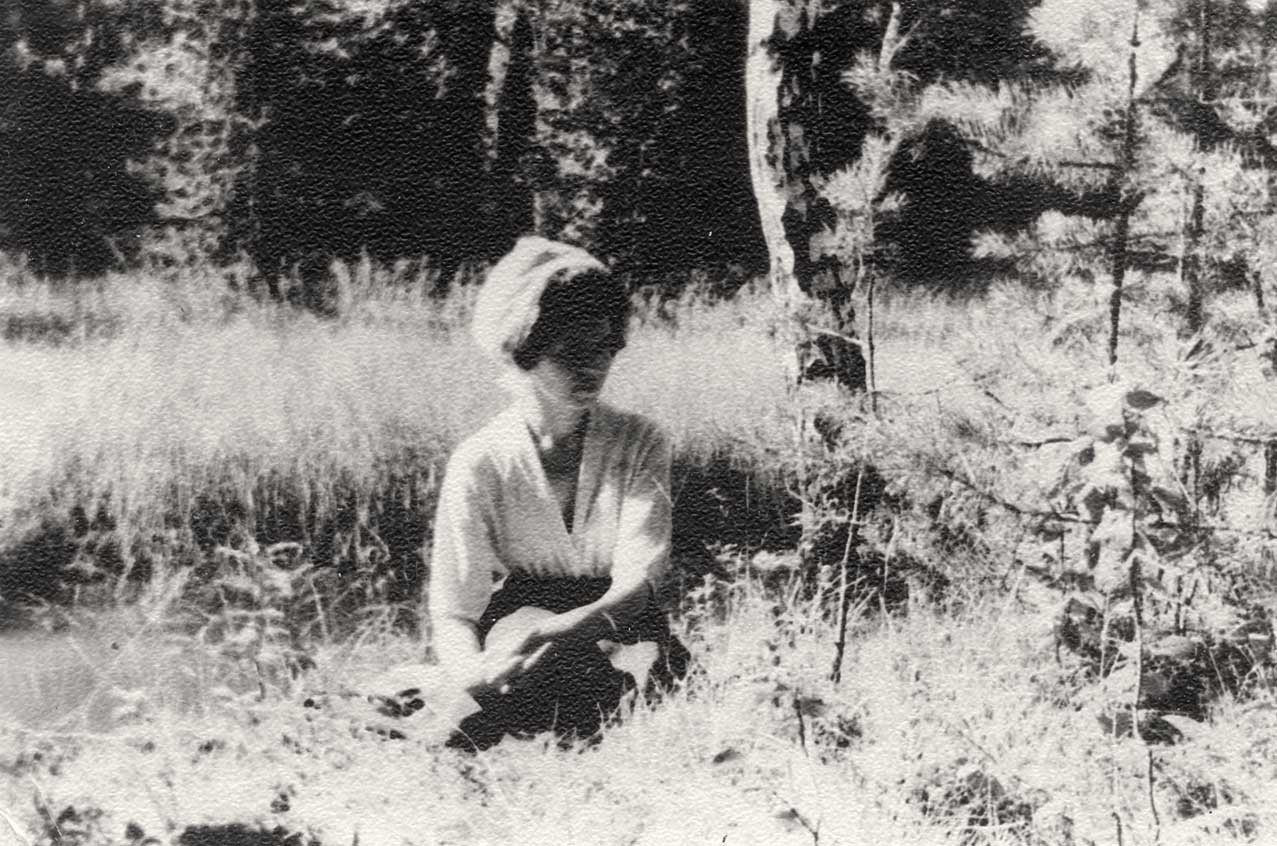 Людмила Левченко (Еременко). Жилино, 1950-60-е гг.
