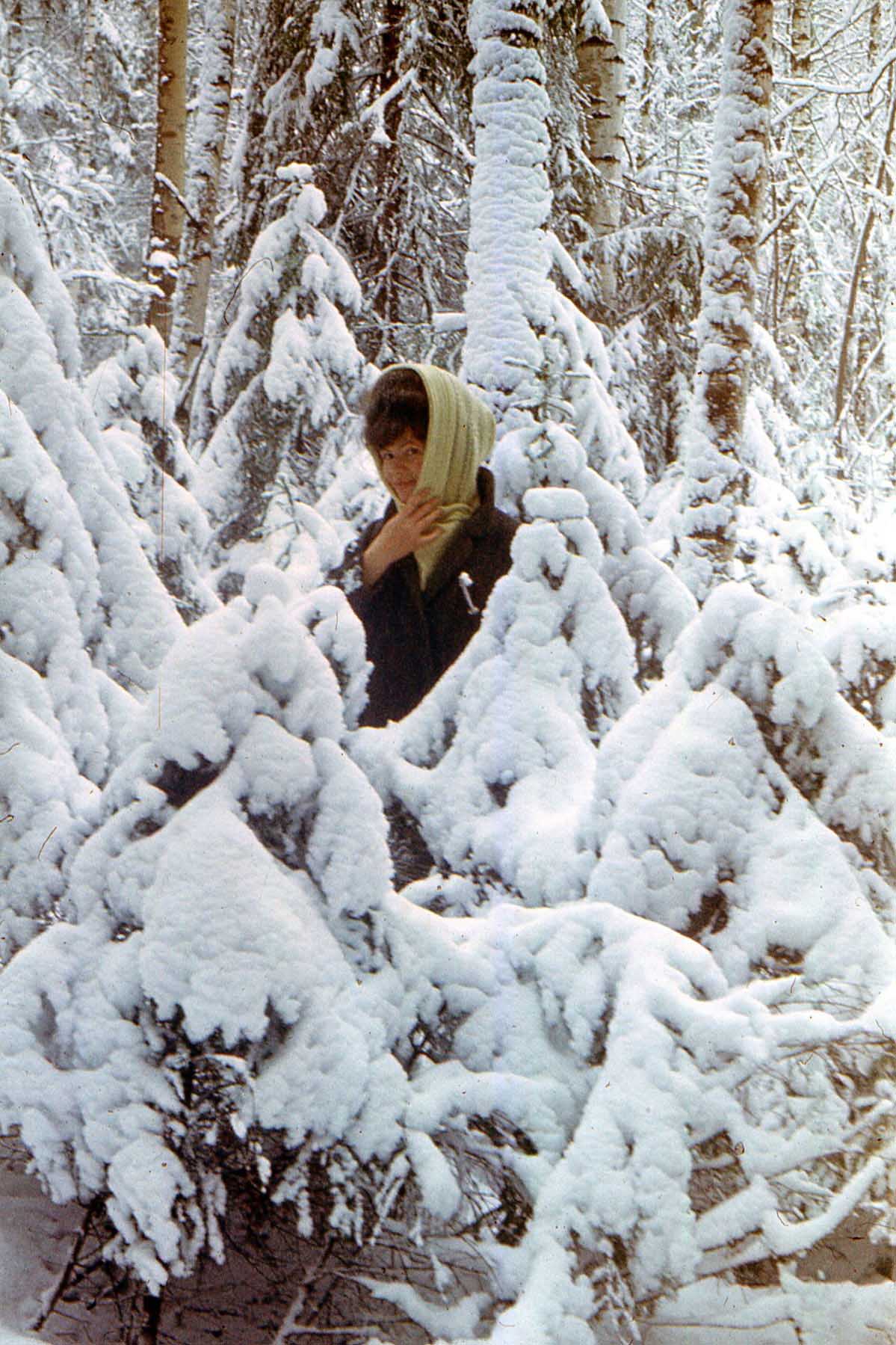 Людмила Левченко (Еременко). 1970-е гг.