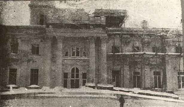 Дворец Румянцевых - Паскевичей, зима 1919