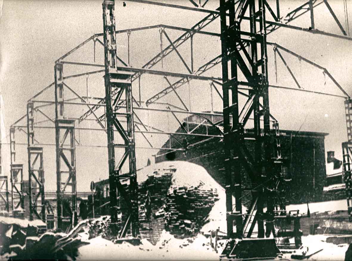 Строительство прокатной лаборатории, 1935