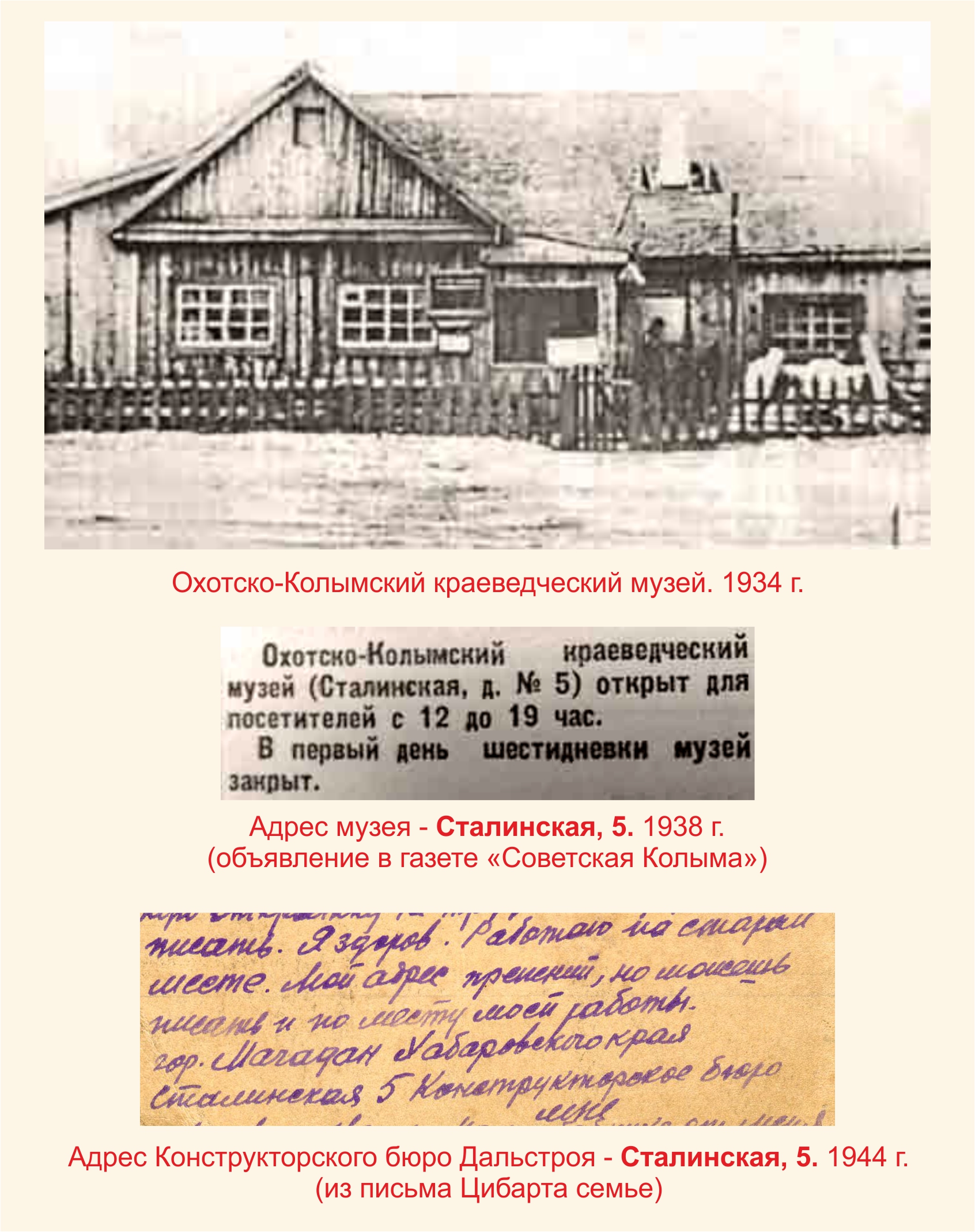 Охотско-Колымский краеведческий музей, 1934